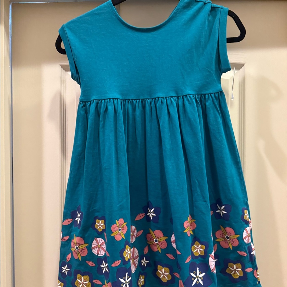 Nordstrom Blue Sleeveless Sundress with Crew Neck